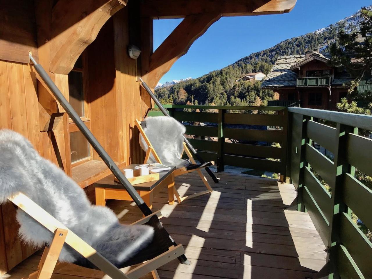 Arc 1950 - Appartement 2 Chambres - Ski-In & Out - Grande Terrasse Ensoleillee Les Arcs  Ngoại thất bức ảnh