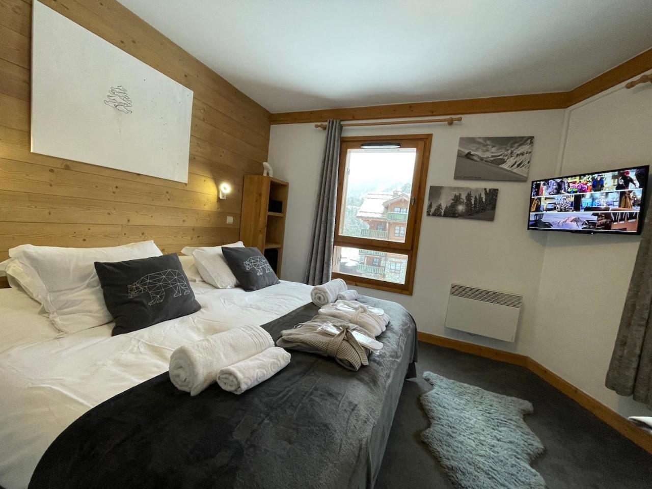 Arc 1950 - Appartement 2 Chambres - Ski-In & Out - Grande Terrasse Ensoleillee Les Arcs  Ngoại thất bức ảnh