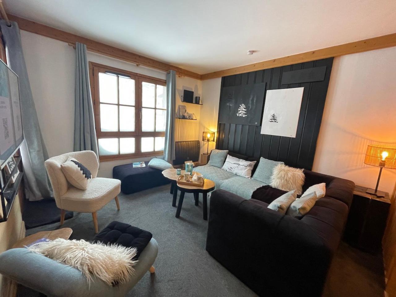 Arc 1950 - Appartement 2 Chambres - Ski-In & Out - Grande Terrasse Ensoleillee Les Arcs  Ngoại thất bức ảnh