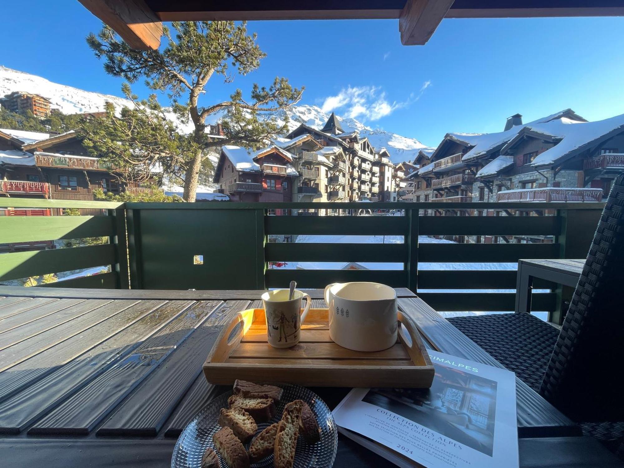 Arc 1950 - Appartement 2 Chambres - Ski-In & Out - Grande Terrasse Ensoleillee Les Arcs  Ngoại thất bức ảnh
